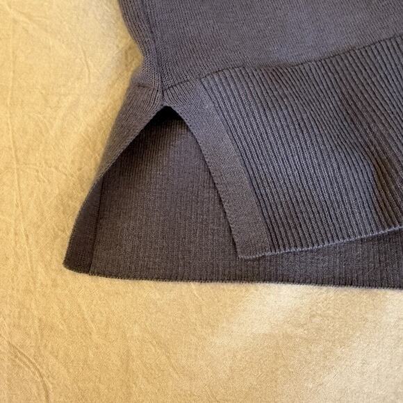 LOFT Dark Academia Cardigan Womens M Purple Hipster Heritage Classic Prep Preppy - Picture 4 of 9